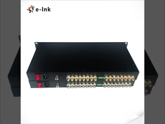 1U Rack-Montable 8-Kanal SD/HD/3G-SDI Tek Fiber CWDM Sıkıştırılmamış Genişletici