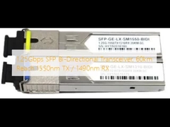 1.25Gbps SFP Çift Yönlü Alıcı-Verici, 60km Menzil 1550nm TX / 1490nm RX