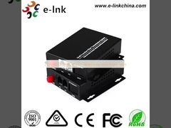 2Ch POTS ((FXO/FXS) Telefon üzerinden fiber Mux