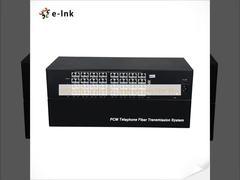 64Ch POTS ((FXO/FXS) Telefon üzerinden fiber Mux