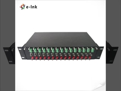 16 Slots Video Converter Rack 1Ch veya 2Ch Kart tipi Video Converter'ın eşzamanlı çalışmasını destekler