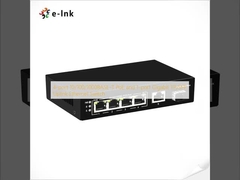4-port 10/100/1000BASE-T PoE ve 1-port Gigabit TP/SFP Uplink Ethernet Anahtarı