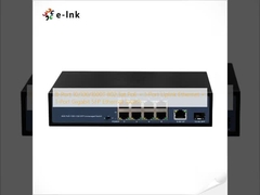 8-Port 10/100/1000T 802.3at POE + 1-Port Uplink Ethernet + 1-Port Gigabit SFP Ethernet Anahtarı