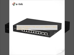 8 portlu 10/100BASE-T PoE ve 2 portlu 100BASE-T Uplink Ethernet Switch