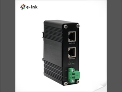 Endüstriyel 10/100/1000Mbps 802.3bt PoE++ Splitter Çıkış Voltajı 12VDC Tek RJ-45 PoE Port (Veriler) ile