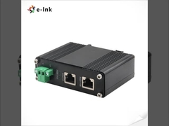 Endüstriyel 10/100/1000Mbps 802.3bt PoE++ Splitter Çıkış Voltajı 24VDC DIN-Rail & Wall-moun Destekler