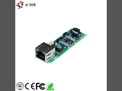 10/100M 24V 1A PoE Splitter Tam köprü tasarımı ile IEEE802.3af/at'a uygun, kutupsallık olmayan giriş