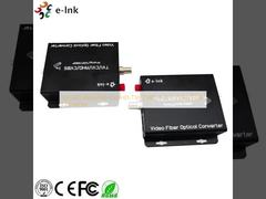 1Ch HD-AHD/HD-CVI/HD-TVI/CVBS 4-in-1 Video Fiber Değiştiricisi