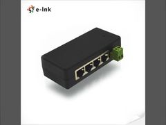 4-Port 10/100M Pasif POE güç kaynağı Ethernet kablosunun kullanılmayan iki çiftini güçlendirmek için kullanılır