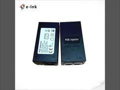 CAT 5/6 Kablosu Üzerinden Uzaktan Ekipman Gücü Sağlayan Güç Kablolu 10/100/1000Mbps 24V 24W POE Enjektör