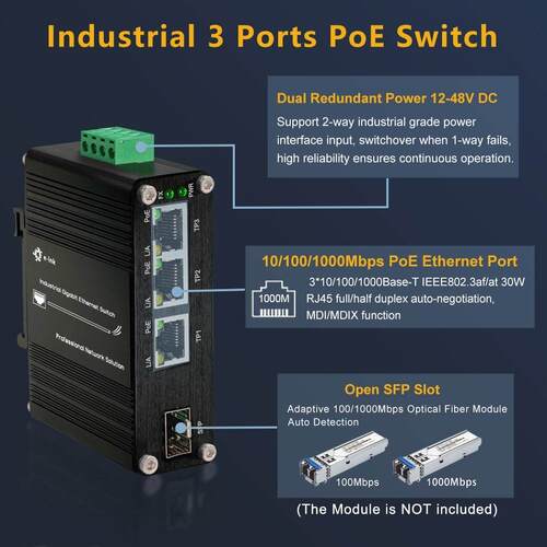 Latest company news about Enhance Industrial Networks with Mini Industrial PoE Fiber Switch Solutions
