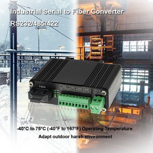 Latest company news about Kararlı Uzun Mesafe Seri İletim için Mükemmel Endüstriyel Seri Fiber Optik Modem