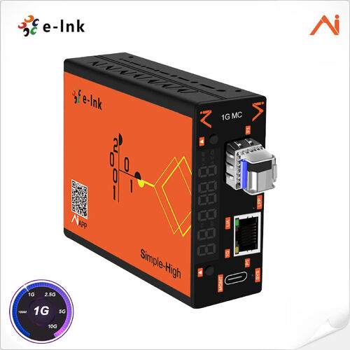 Latest company news about E-link LNK-AI3011M-SFP'yi Başlatıyor: AI Güçlü Akıllı Yönetilen Fiber Media Konvertörü Ağ Bakımını Yeniden Tanıyor