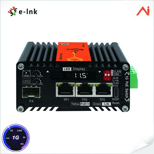 Latest company news about E-link, Yeni AI Akıllı Yönetilen Endüstriyel PoE++ Değiştirici Serisi'ni Açıkladı: 30W, 60W ve 90W Modelleri