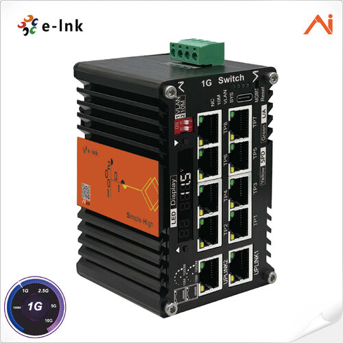 Latest company news about E-link, Dünyanın İlk Mini Endüstriyel AI Akıllı Yönetilen Ethernet Değiştiricisi Serisini Başlattı