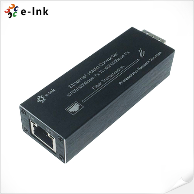 Mikro Mini 10/100/1000BASE-T - 100/1000BASE-X SFP Ortam Dönüştürücü