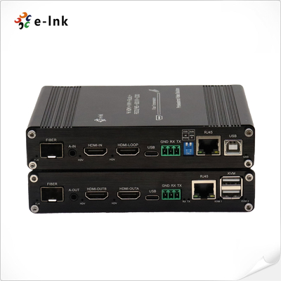 Çok Fonksiyonlu 4K 60Hz HDMI KVM Fiber Uzatıcı