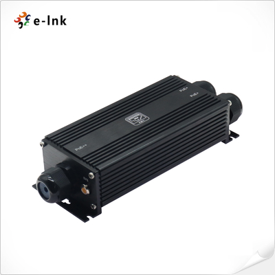 IP67 Su Geçirmez Endüstriyel Gigabit PoE Genişletici (1 x Giriş 2 x Çıkış)