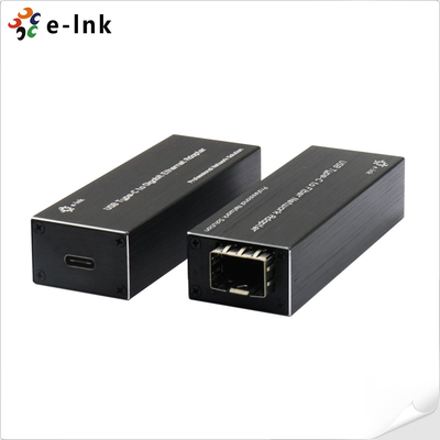 Micro Mini USB-C - SFP Gigabit Ethernet Adaptörü