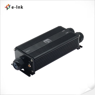 quality IP67 Su Geçirmez Endüstriyel Gigabit PoE Genişletici (1 x Giriş 2 x Çıkış) factory