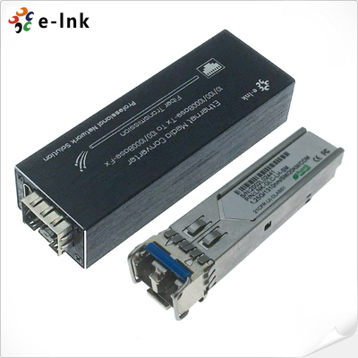 Mikro Mini 10/100/1000BASE-T - 100/1000BASE-X SFP Ortam Dönüştürücü