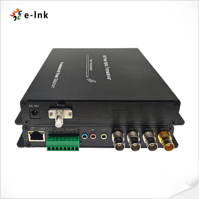 1Ch BIDI 3G-SDI Video + 2Ch Geriye Analog Ses + 1Ch BIDI RS422 + 1Ch 100M Ethernet + 1Ch Geriye Tally + 1Ch Geriye Analog Fiber Extender Üzerine Üç Seviye Senkronizasyon