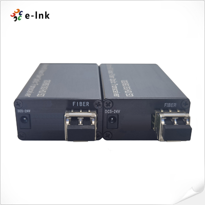 24G-SDI 2*LC lifli mini 24G-SDI Fiber dönüştürücüsü
