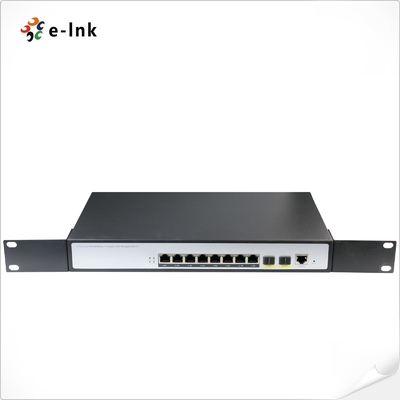 L2+ 8-port 10/100/1000T + 2-port 100/1000X SFP Yönetilen Ethernet Değiştiricisi