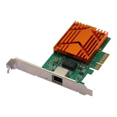 PCIe x4 Tek portlu RJ45 10G Ethernet Ağ Adaptörü