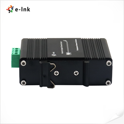 Mini Endüstriyel 1-Port 100/1000X SFP'ye 1-Port 10/100/1000T 90W PoE++ Medya Değiştiricisi