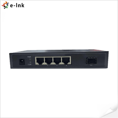 4-port 10/100/1000BASE-T + 1-port 1000BASE-FX SFP Ethernet Anahtarı