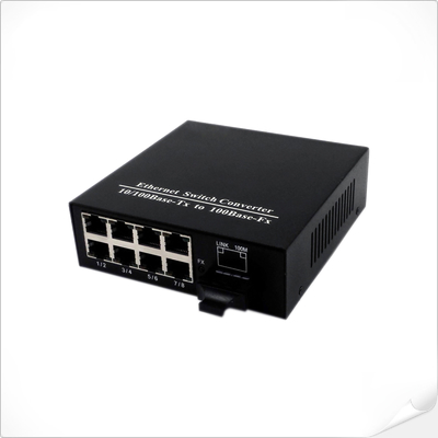 8-Port 10/100Base-TX + 1-Port 100Base-FX Fiber Ethernet Anahtarı