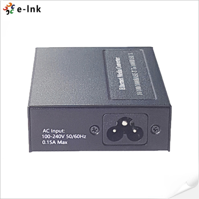 Dahili Güç Kaynağına Sahip 2x10/100/1000BASE-T - 1x100/1000BASE-X SFP Medya Dönüştürücü