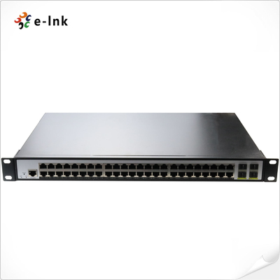 L2+ 48-Port 10/100/1000T 802.3at PoE + 4-Port 100/1000X SFP Yönetilen Değiştirici