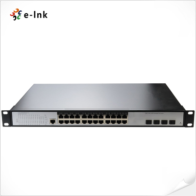 L3 24-Port 10/100/1000T + 4-Port 10G SFP+ Yönetilebilir Ethernet Anahtarı