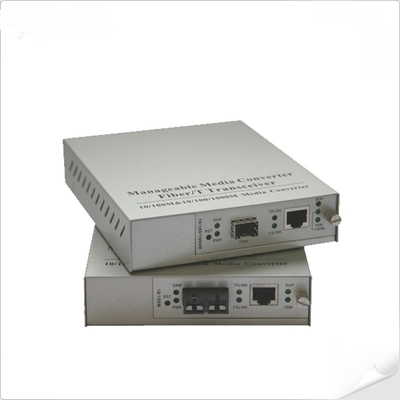 10/100/1000Base-T - 1000Base-X SFP
Bire Bir Yönetilebilir Medya Dönüştürücü (IEEE802.3ah OAM uyumlu)