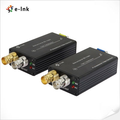 quality Mini iki yönlü HD / 3G-SDI Fiber dönüştürücü factory