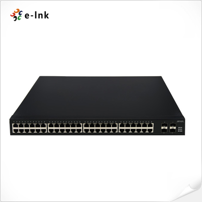 L3 Yönetilebilir 48 Port 10/100/1000BASE-T + 4 Port 10G SFP+ Gigabit Ethernet Anahtarı