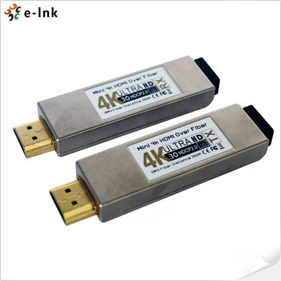 4K HDMI Fiber Optic Extender 300m Aralık Sıfır Gecikme HDCP 1.2