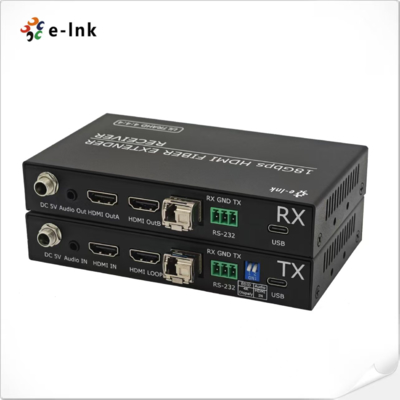 Yüksek Nem ve Aşırı Sıcaklıklarda HDMI Fiber Extender 4K ile Çaba Etmeden Video İletim