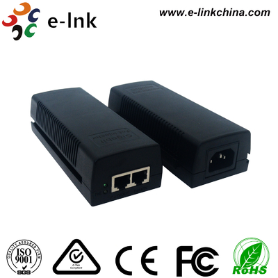 56VDC 35W 10/100/1000M Gigabit POE Enjektoru