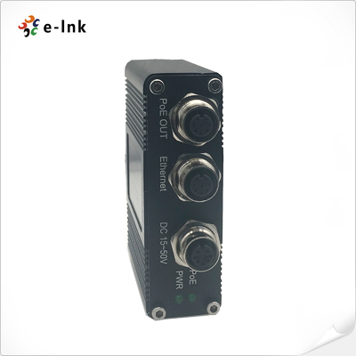 EN50155 Endüstriyel 10/100/1000M M12 konektörü ile 90W PoE enjeksiyonu
