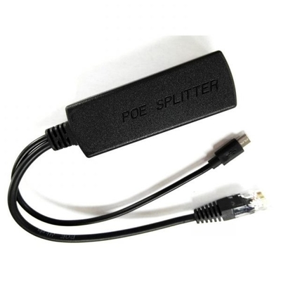 10/100/1000M 5V 2A Micro USB bağlantısı olan PoE bölücü