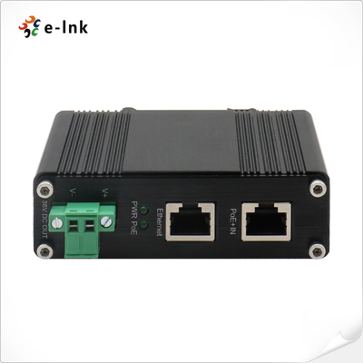 Endüstriyel 10/100/1000Mbps 802.3at PoE+ Splitter Çıkış Voltajı 36VDC