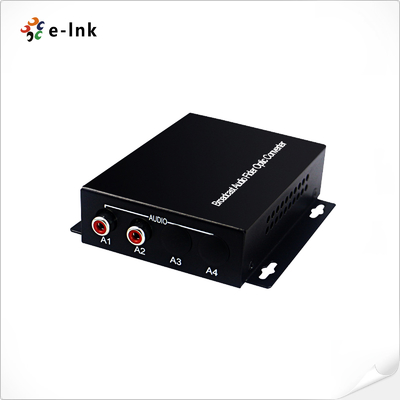 Fiber Optik Dönüştürücü üzerinden 2 Kanal RCA Ses