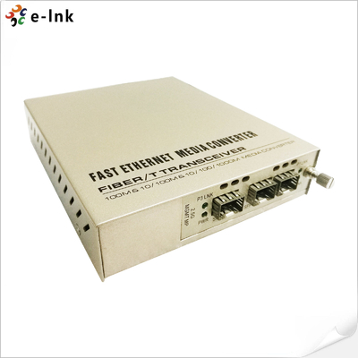 2x1.25G 2.5G SFP Fiber Multiplexer