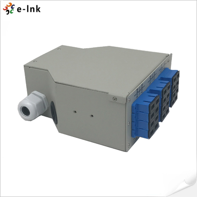 12SC Duplex Din-rail montajlı fiber yama paneli