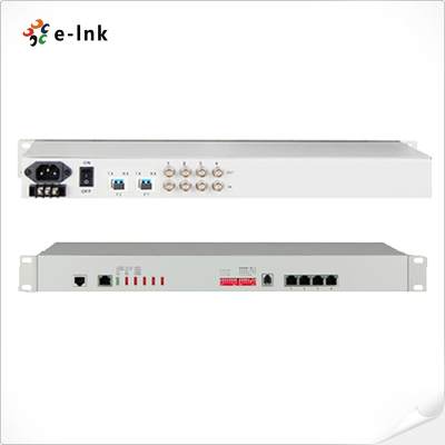 4E1 + 4GE 1+1 Fiber PDH Çoklayıcı