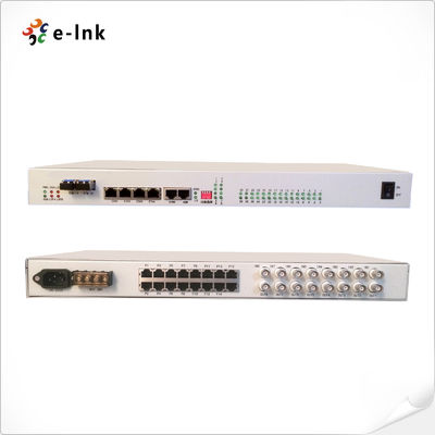 30Ch FXO/FXS + 4Ch E1 + 4Ch Hızlı Ethernet STM-1 SDH Fiber Multiplexer üzerinden