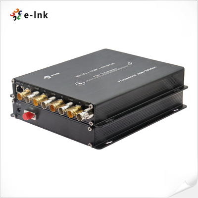 Ethernet ile 4 Kanal 3G-SDI Fiber Converter